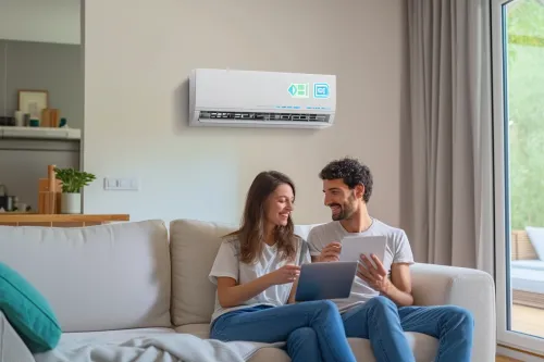 Schéma explicatif d’une installation de VMC double flux avec entretien régulier des filtres et conduits pour une ventilation performante