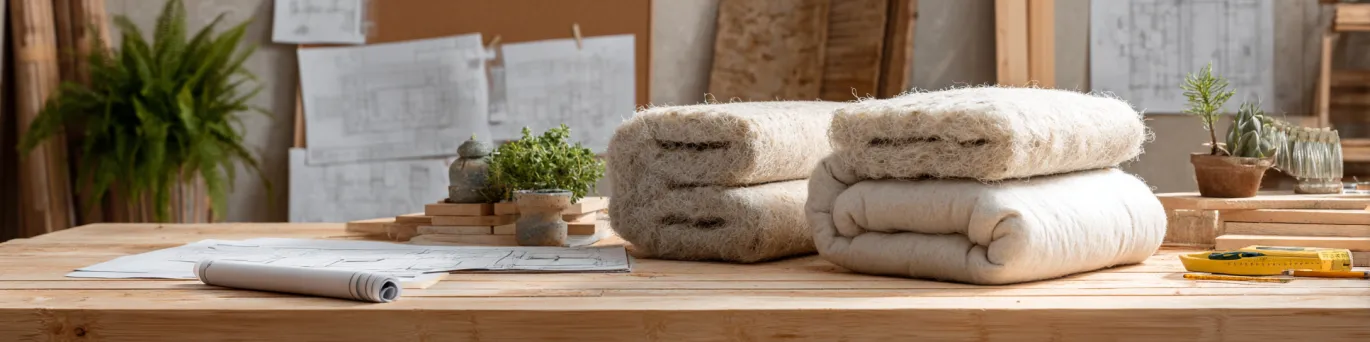 Isolation écologique : chanvre, ouate ou laine de bois, comment choisir ?