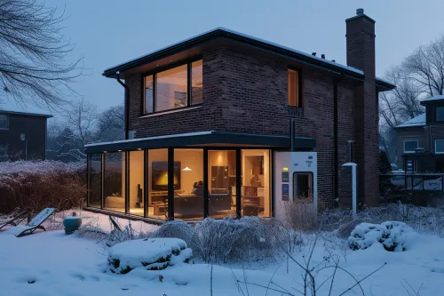 Système domestique combinant renouvellement de l’air, chauffage performant et production d’eau chaude sanitaire économe