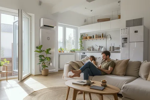 Systèmes performants de ventilation, chauffage et production d’eau chaude pour un confort énergétique optimal